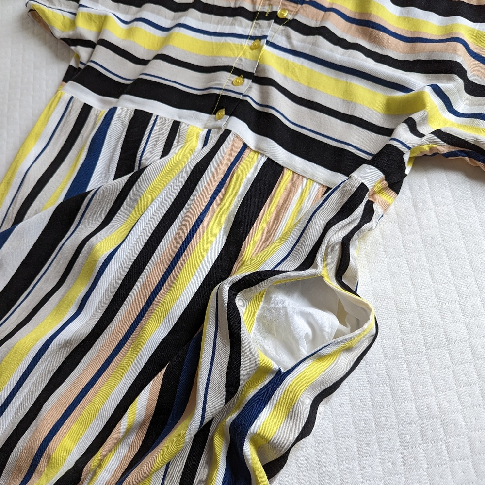 Peter Som for Anthropologie Naxos Striped Tunic Dress, Size S Petite - Picture 4 of 10